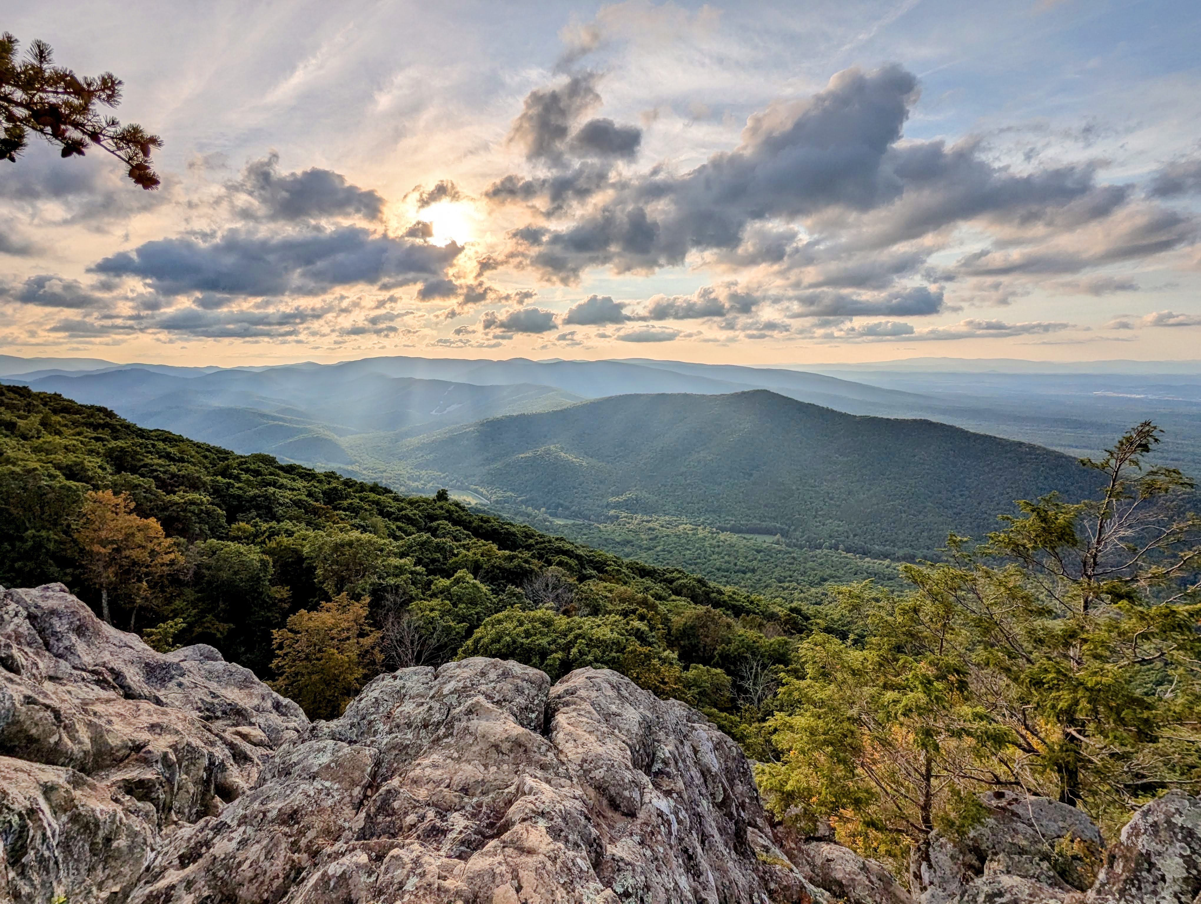 Hiking in the Blue Ridge Mountains